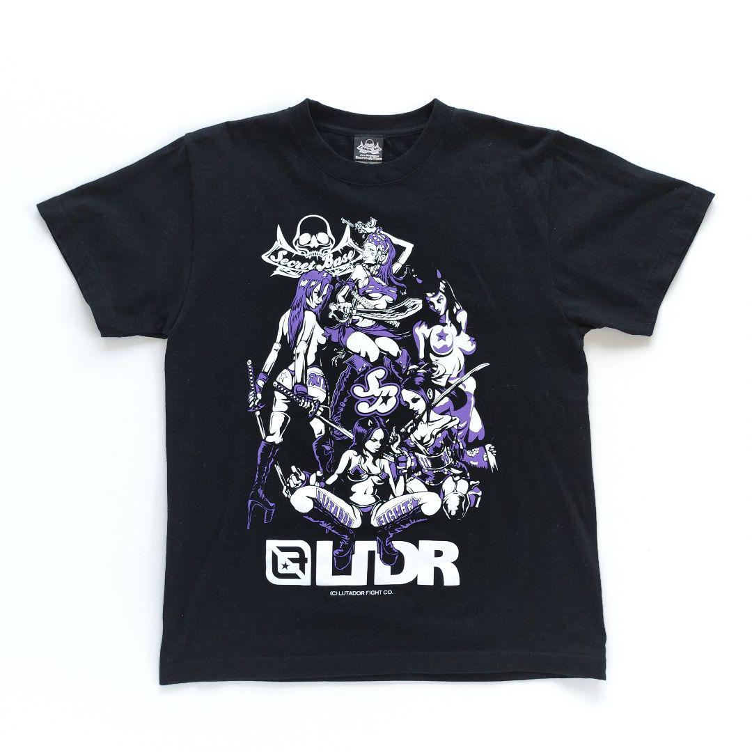 

[Б/У] Футболка с принтом Воительницы Секретной Базы Лутадор Черная M