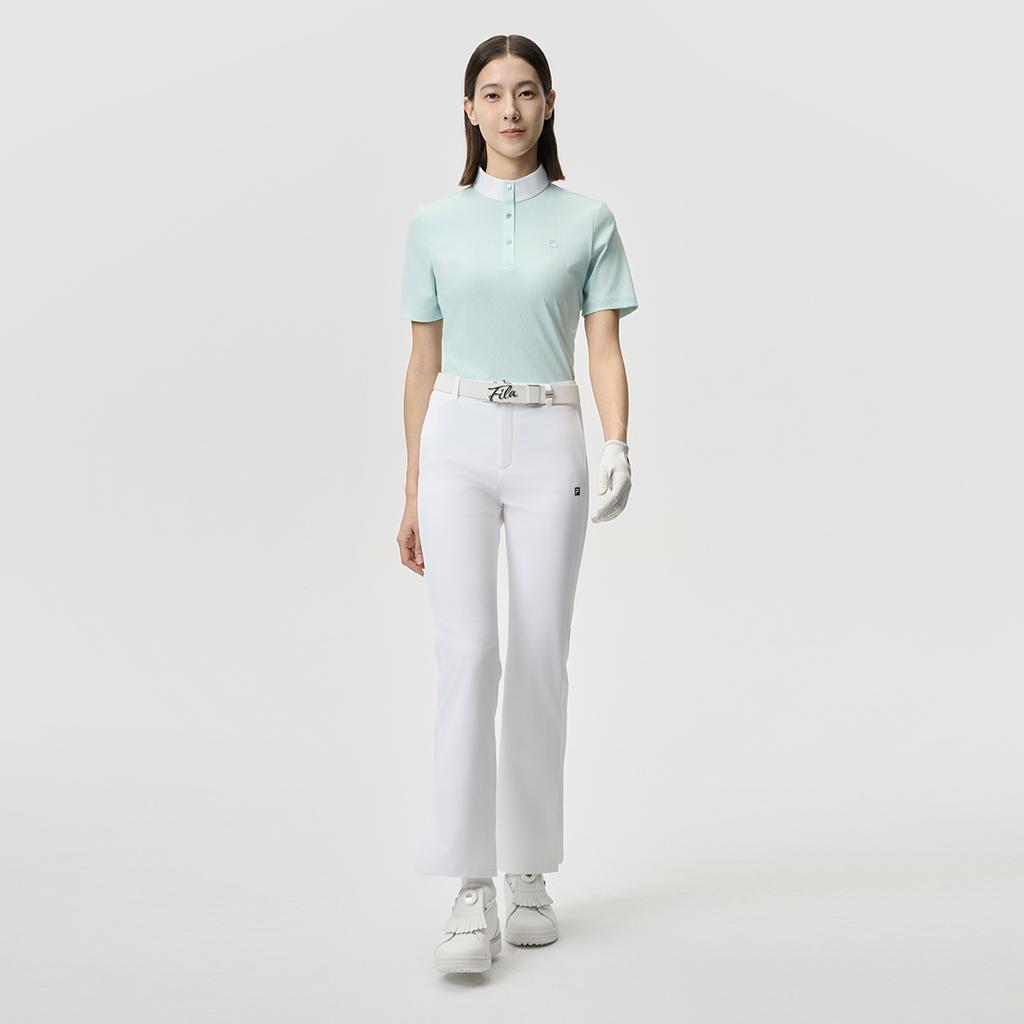 New FILA Golf Series Casual Pants Women's Jade White A11W525806FWT