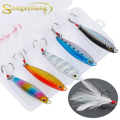 Fishing Hard Bait Metal Jigs Diving Sea Fishing Lures Minnow Popper Baits  Crankbait Feather Lures