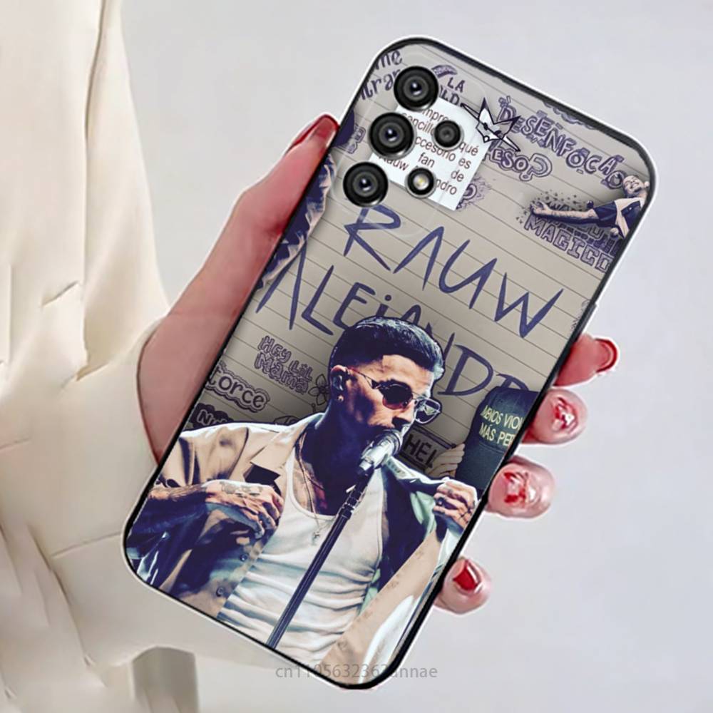 Singer R-Rauw Alejandro  Phone Case For Samsung Galaxy A13,21s,22,31,32,52,53,71,80,A91 Soft Black Shell