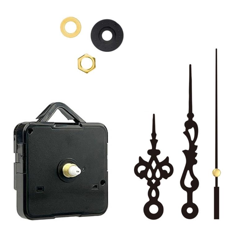 7 Stück Leise Quarz-Uhrwerk-Kits mit Zeigern für DIY-Reparatur- und Ersatzprojekte in Wohnungen Wanduhr-Dekorationen