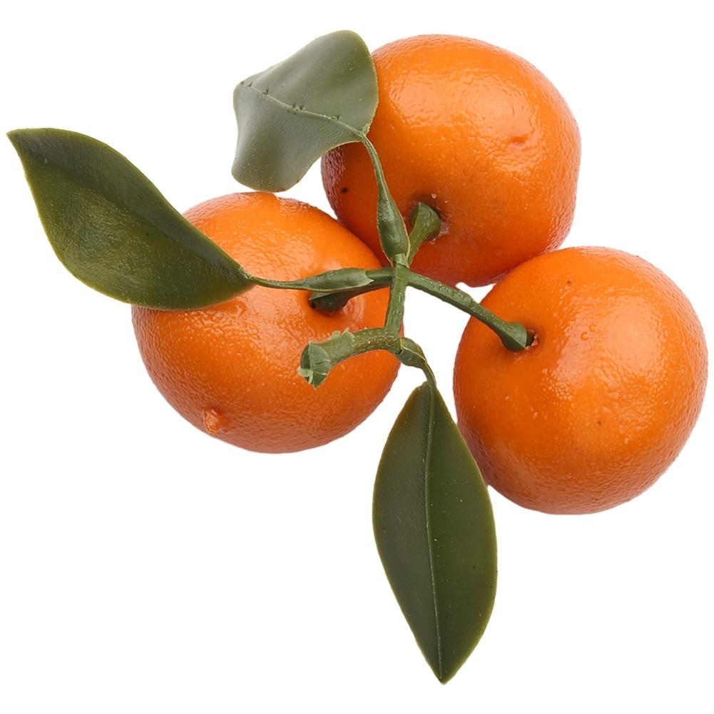 Fake Orange Artificial Display Decors Fake Food Lifelike