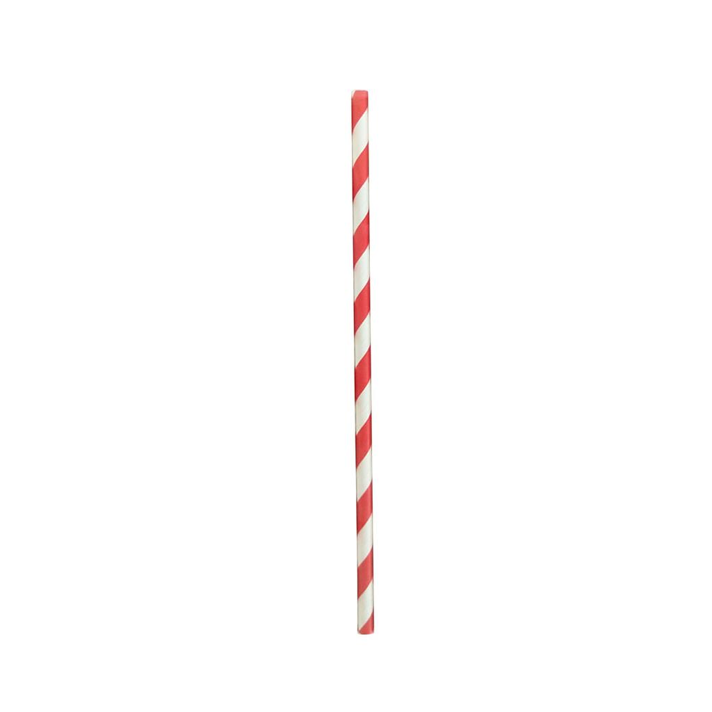 Retro Stripe Paper Drinking Straws Vintage Polka Party Wedding Birthday Straw