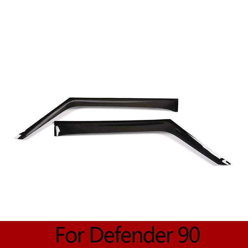 

For Land Rover Defender 90 110 2020-23 Car Windows Vent Visor Deflectors Hatchback Protection Wind Guard Sun Rain Visors Cover