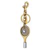 Keychain Pendant Sports Style Mini Racket Tennis Ball Design Key Chain Lightweight Bag Pendant Car
