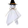 Halloween Ghost Hanging Decoration Small Flying Ghost Tree Ornament Rustic White Cloth Ghost for Haunted House Yard Tree Decor