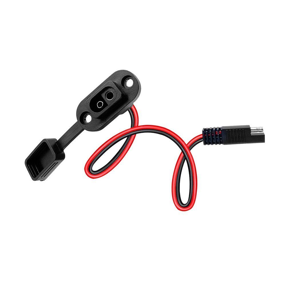 12AWG SAE Power Socket SAE Flush-Mountable Connector SAE Power Cord Socket Solar Panel Mount