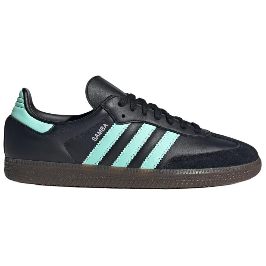 Adidas Samba OG Clear Mint Pack Unisex Sneakers Black Core-Black Gum JR7109