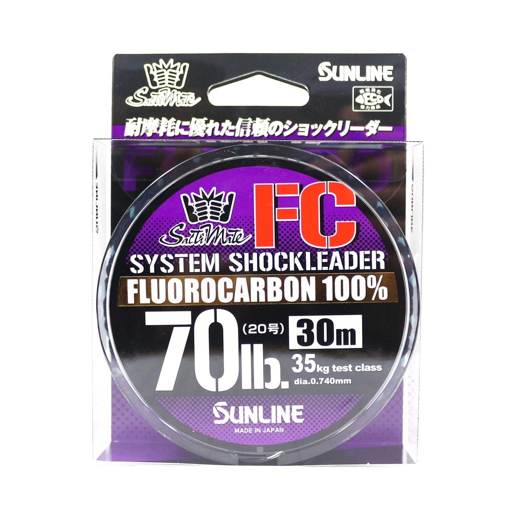 YAMATOYO Fluorocarbon Null Fluoro Shock Leader - 30 Metri - Diametro 0,165 Mm (16.5/100) - Resistenza 4 Lbs