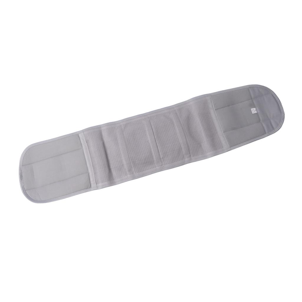 XL Back Brace Grey Breathable Removable Lumbar Support Back Brace for Lower Back Pain