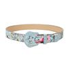 Printed PU Leather Waistband Korean Style Retro Waistband Fashion Floral Belt  Outdoor