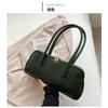 Bags 2 New trendy bags women's bags fashionable versatile shoulder underarm bags high-end portable baguette bags