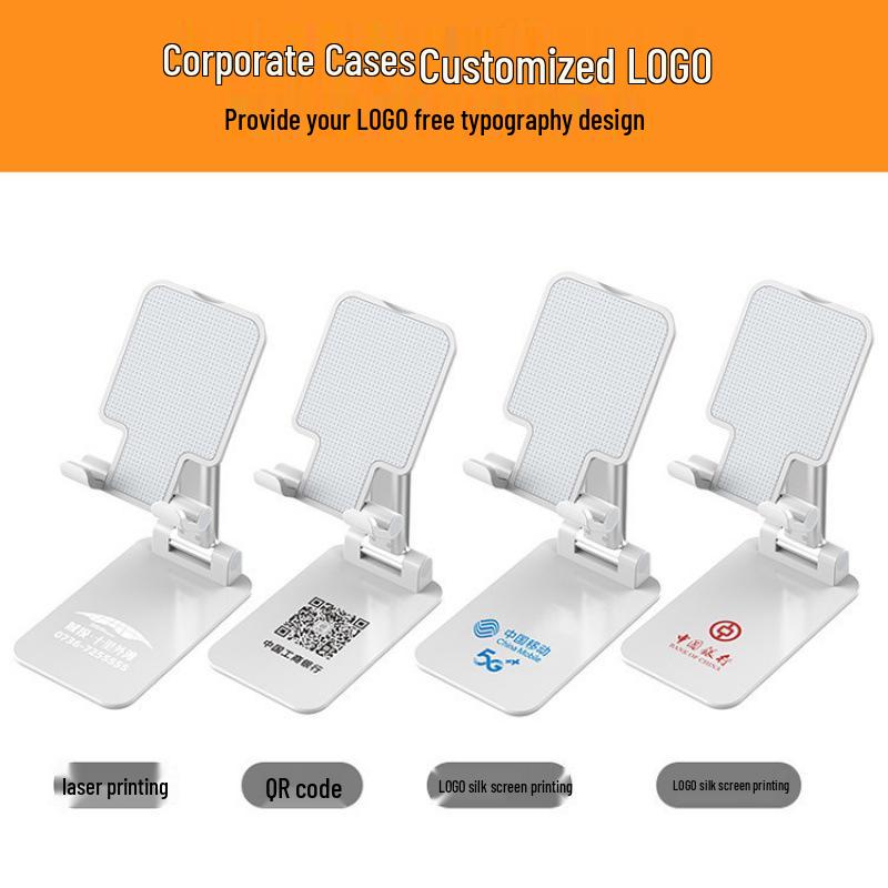 Foldable & Retractable Mobile Phone Stand for Tablets - Perfect for Desktops, Live Classes & More