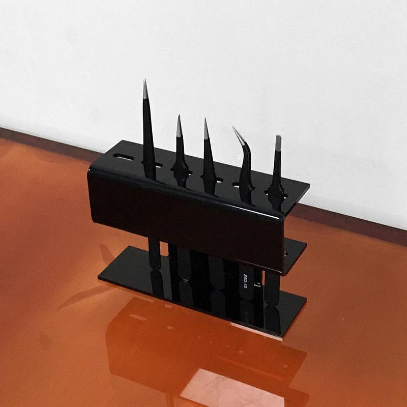 

Acrylic Eyelash Tweezers Storage Rack - Multi-color Display Stand for Lash Artists