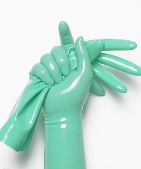 Rode Lange Handschoenen Avondfeest Cosplay Kostuum Operahandschoenen