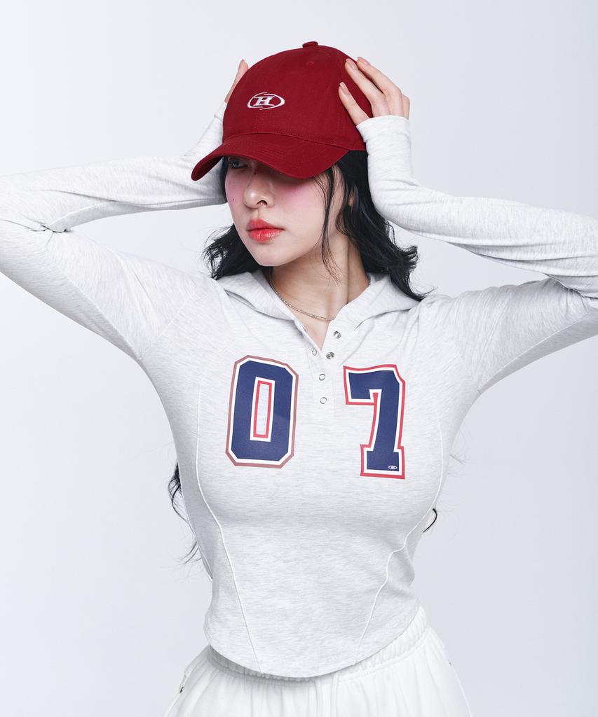 BORN TO WIN Small B Symbol Ball Cap [Burgundy]