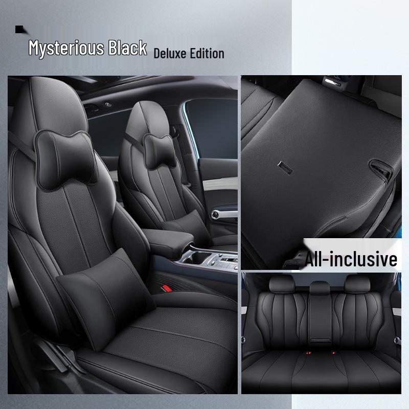 LTCS Car Seat Cover for BYD Yuan PLUS: Sports Leather, All-Season Cushion