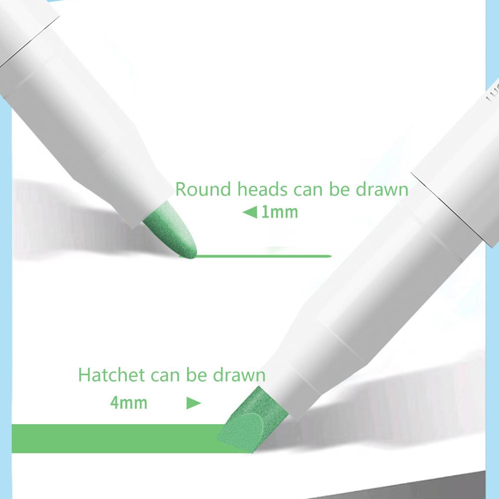 15 Colors Double Headed Highlighter Fluo Marker Set Art Drawing Pens Pastel Stationery Double Tips for Highlighting Coloring