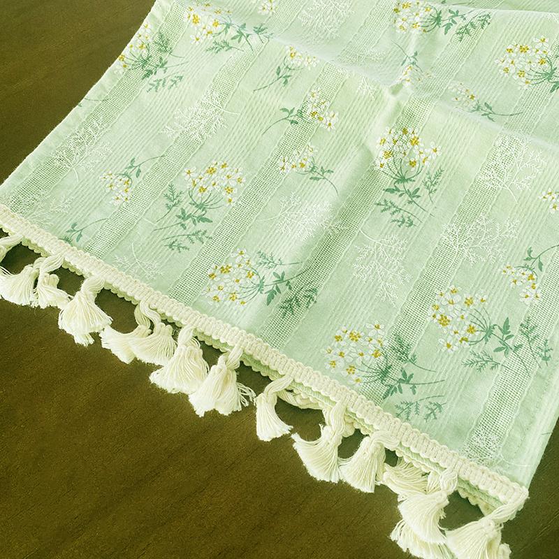 

Дорожка для стола Whita Lilac Flower с цветочным принтом для кухни, гостиной, фермерского дома, скатертей, столовых приборов, чайных столиков в помещении 30x140cm 1pc