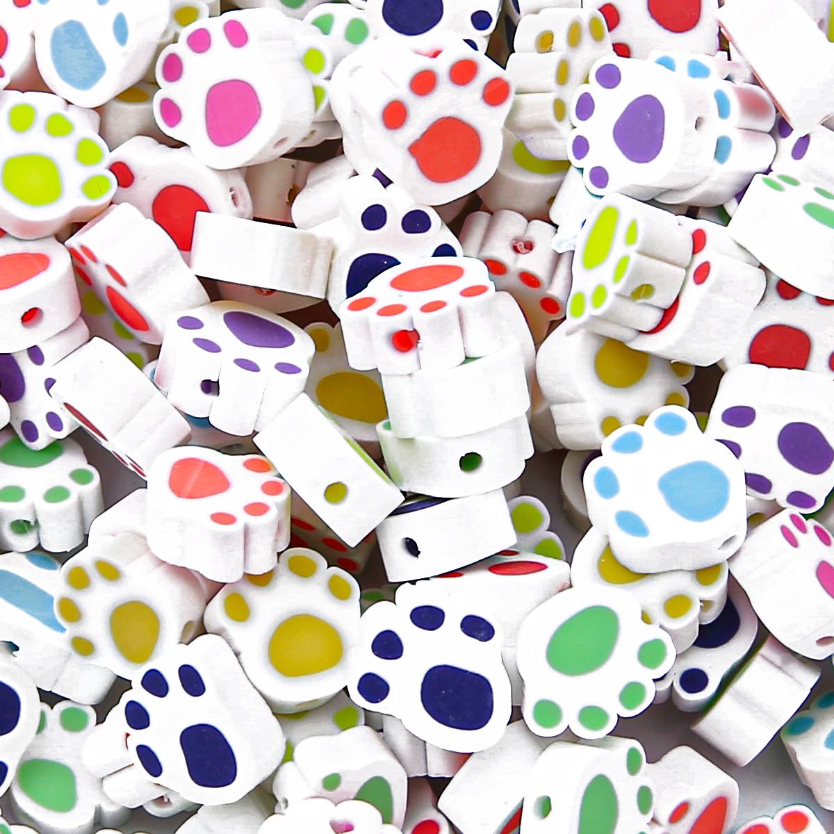 

30 шт. разные размеры, разноцветные круглые глиняные полимерные бусины для изготовления ювелирных изделий своими руками, браслетов и ожерелий 10x9mm