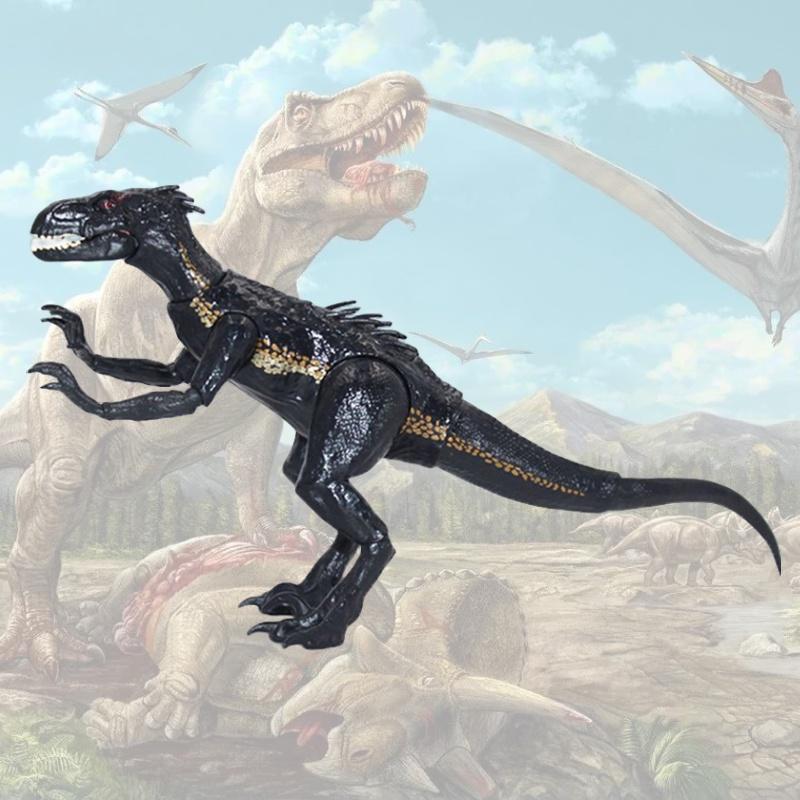 Jurassic Velociraptor Spielzeug Abnehmbares Solides Modell Desktop-Dekor Kindergeschenk 27cm