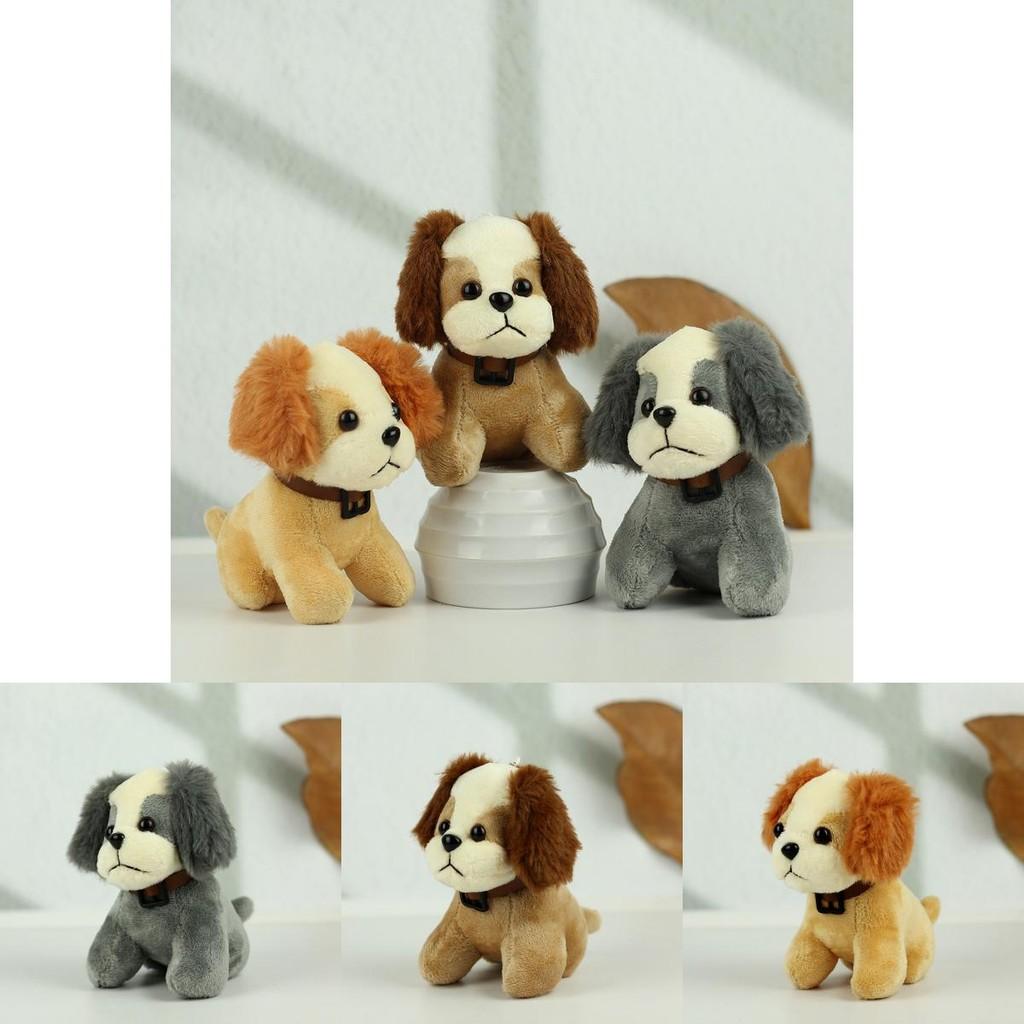 Plush Delightful Dog Figure Keychain For Kids And Adults In Various Colors