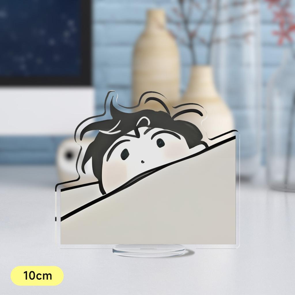 Hot Korean Cartoon BL Manga Anime Roses and Champagne Acrylic Stand Figure Standing Desktop Display Fans Collection Jewelry Gift