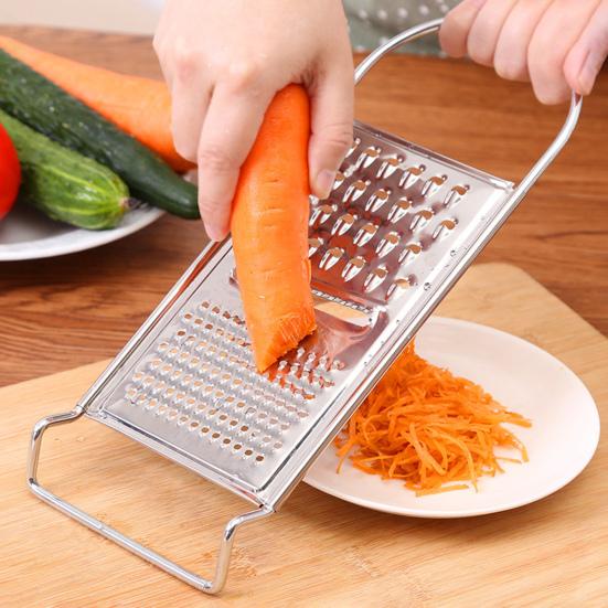 Éplucheur Et Coupe-légumes Multifonction - Acier Inoxydable - Râpe, Julienne, Tranche - Ustensile De Cuisine Pratique