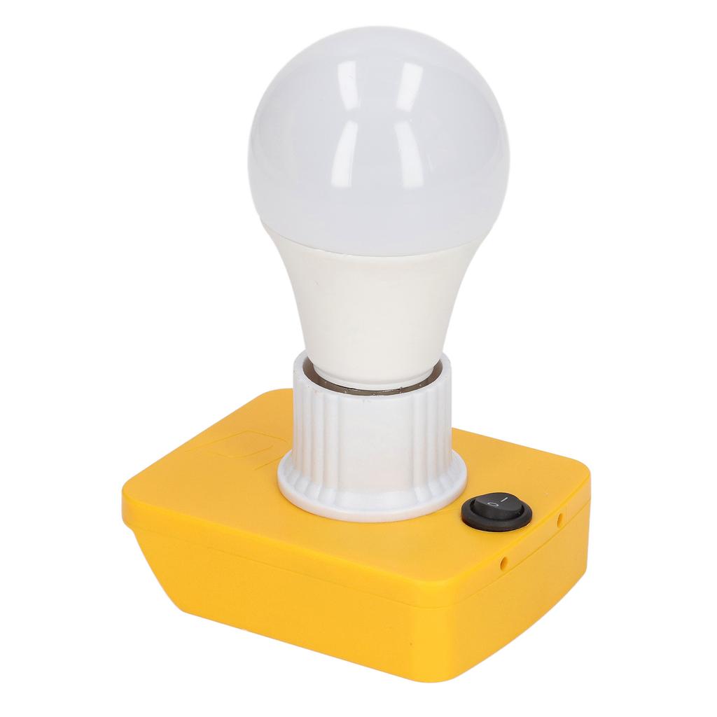 Portable Bulb Lamp Anti Slip PC 7W LED Work Light for DCB Series 18V 20V Lithium Battery 12?60V