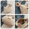 2024 NEW Crossbody Bag Corduroy Shoulder Bags Large Capacity School Book Bag Fashion Bags for Teen Girl Student
