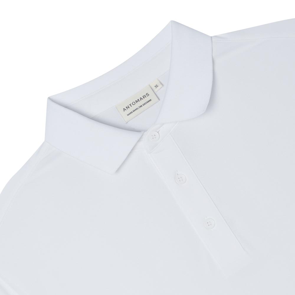 Antomas Atms Tech Pique Polo Men'S - White