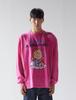 Deoseutoli Dreamer Pigment Long Sleeve Tee (Pink)
