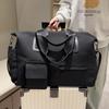 With Dry Wet Separated Fitness Gym Bag Large Capacity Weekender  Tote Bag Luggage Handbag  Swimming