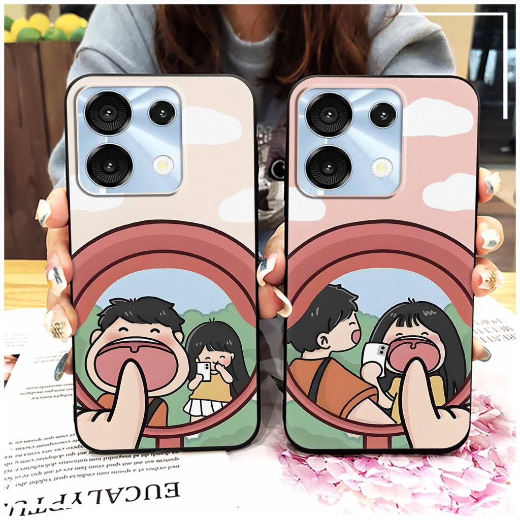 Trwałe Urocze Etui na Telefon Dla UMIDIGI G9 5G/G9C/G9T/G9A/Note90/90C/90A TPU Graffiti Ochronny Tylny Pokrowiec Wodoodporny