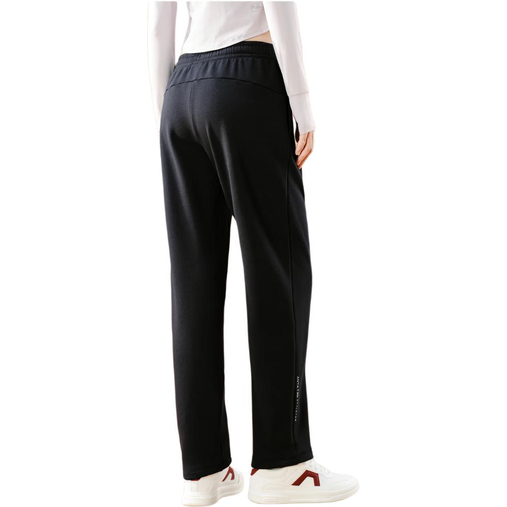 Anta Training Series Solid Color Soft Breathable Versatile Simple Sports Long Pants Women bottoms 162547313N-2