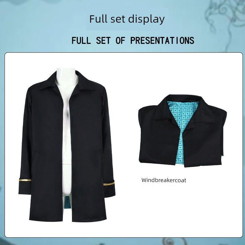 

Blue Prison Cosplay Costume Jiseiichi, Bachira, Kamado, Chigiri Hyoma Cosplay Guard Uniform Windbreaker Jacket Guard (Single Cloak) XS