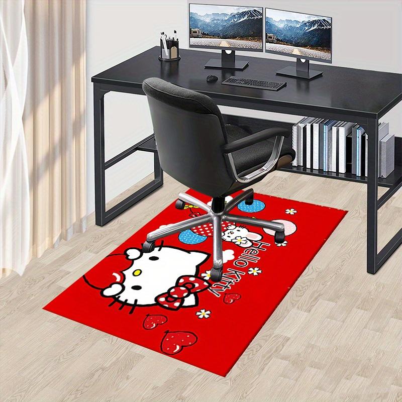 

Office Rug Hello Kitty, balloons Anti-Slip Rug, Machine Washable for Living Room, Bedroom, Office, Multiple Sizes, Bedroom Mat, Decorative Mat, Durabl 60cm by 90cm