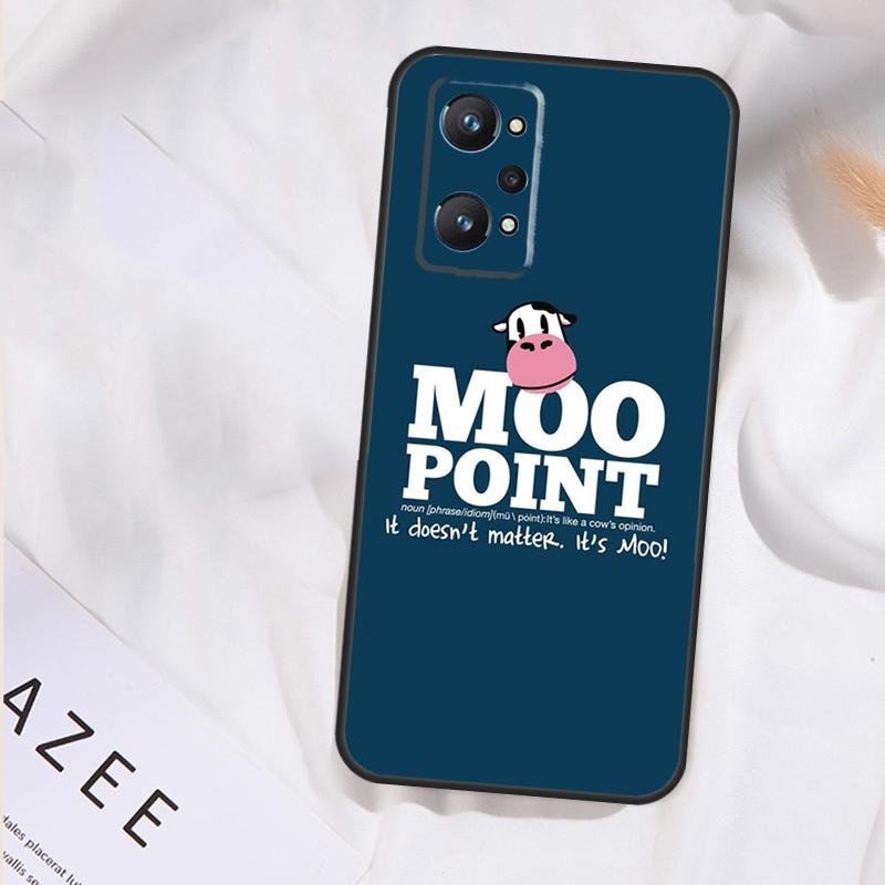 Cute Cow Moo Case For Realme GT7 Pro GT6 11 12 13 14 15 Pro Plus C55 C53 C35 C33 C61 C65 C67 C53 C71 C75