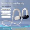 OWS Sports Wireless Earphones: Open-Ear Bluetooth Air Conduction with Secure Hook.