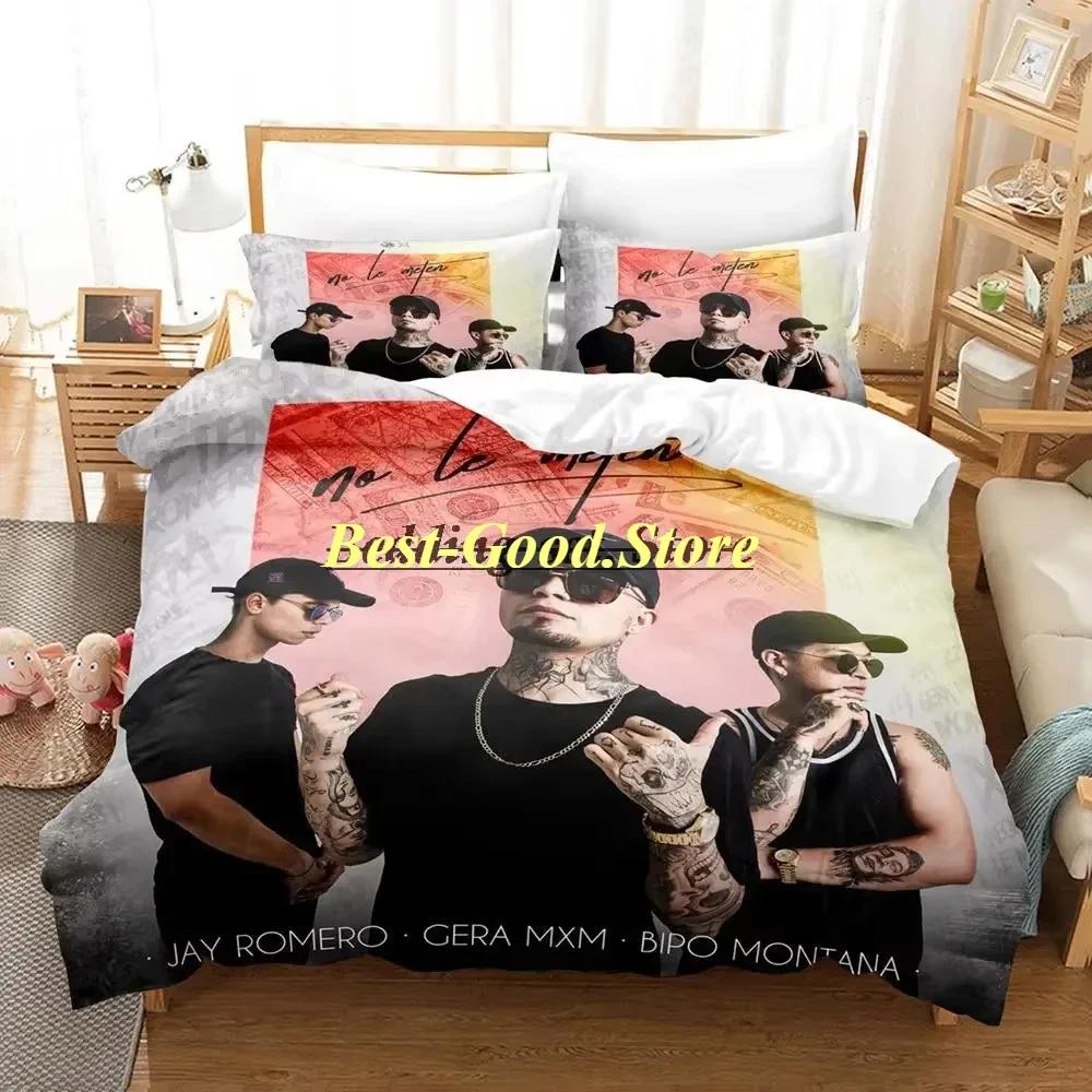 Gera MX Bedding Set Printed Bed Set With Pillowcase Bed Duvet Cover Soft Single Double Queen Super King Size Single Twin Bedroom