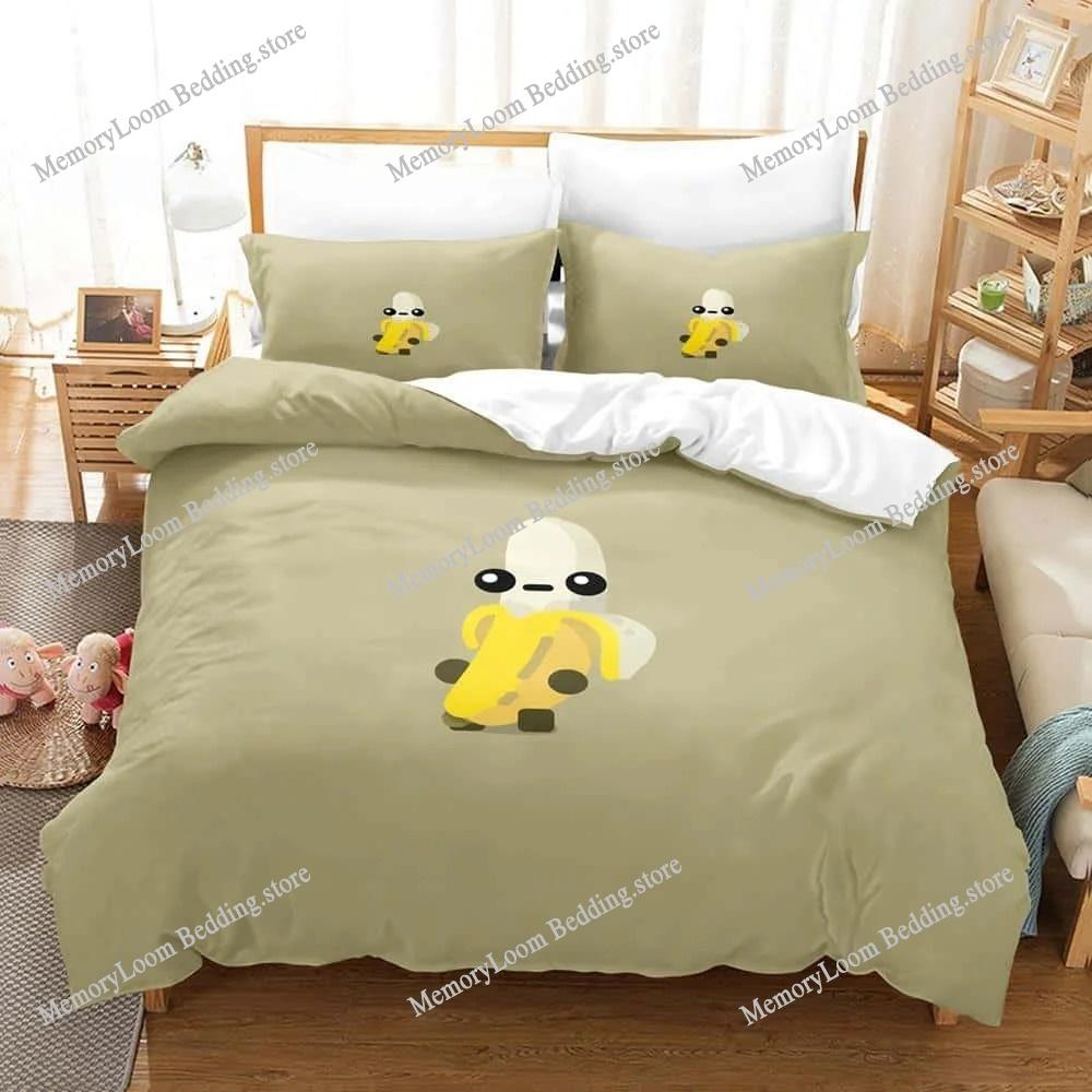 Set de lenjerie de pat 3D Kawaii Game Boomerang Fu Single Twin Full Queen King Size Set de pat Adult Copil Dormitor Seturi husă de plapumă Textile de casă