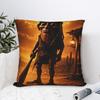 Tung Tung Sahur Desert Moon Meme Pillowcases Funny Pillow Case For Sofa Car Home Decor Design Pillow Cover