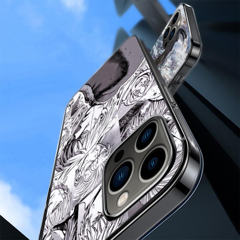 Vinland Saga Phone Case For Apple iPhone 17 Air 16 15 Plus 14 + 13 Mini 12 11 Pro Max 7 8 SE 16Max Soft Shell Cover Coque 17 Air