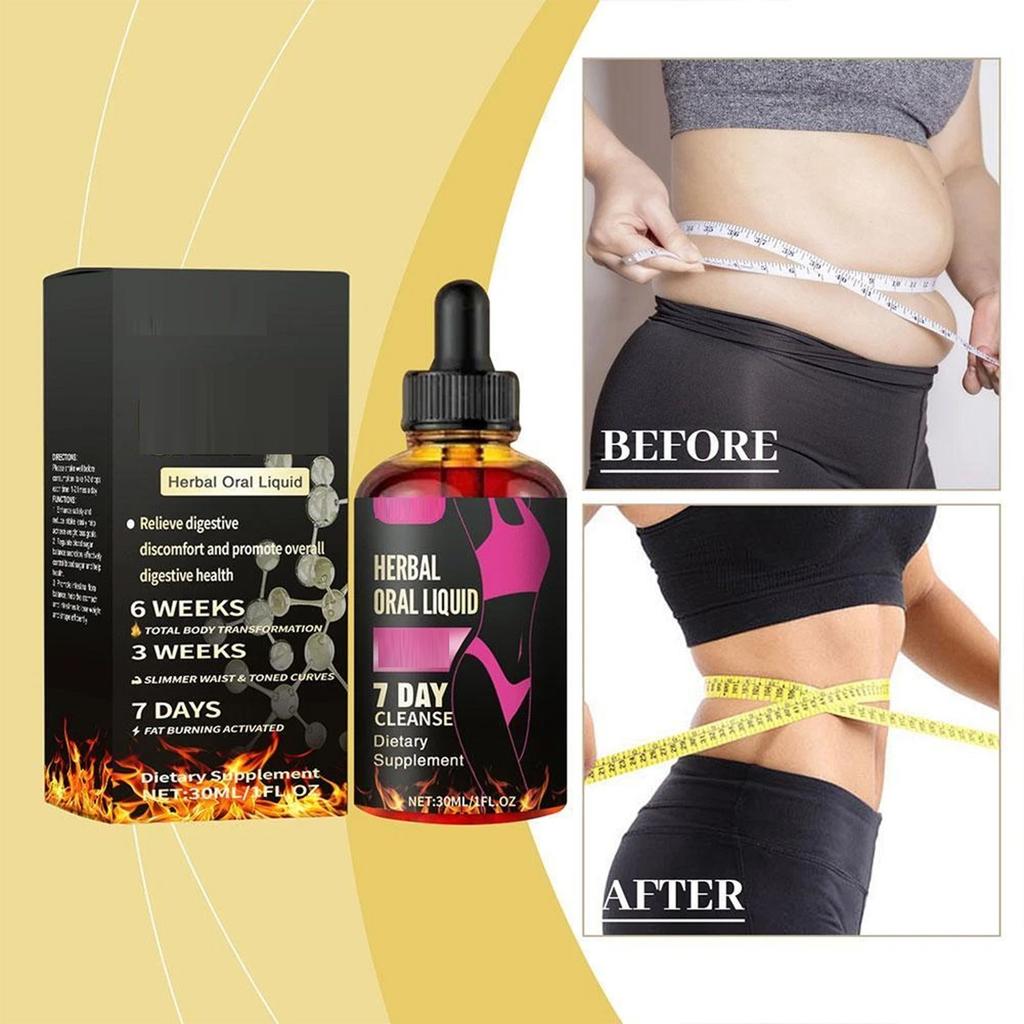 Herbal Oral Liquid 30ML - Contouring & Weight  Loss  Burner