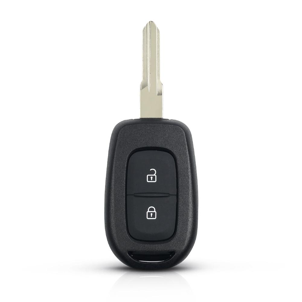 KEYYOU Remote Car Key Shell 2/3 Buttons Blank Case For Renault Megane Captur Duster Clio Modus Logan HU136te / VAC102 Blade