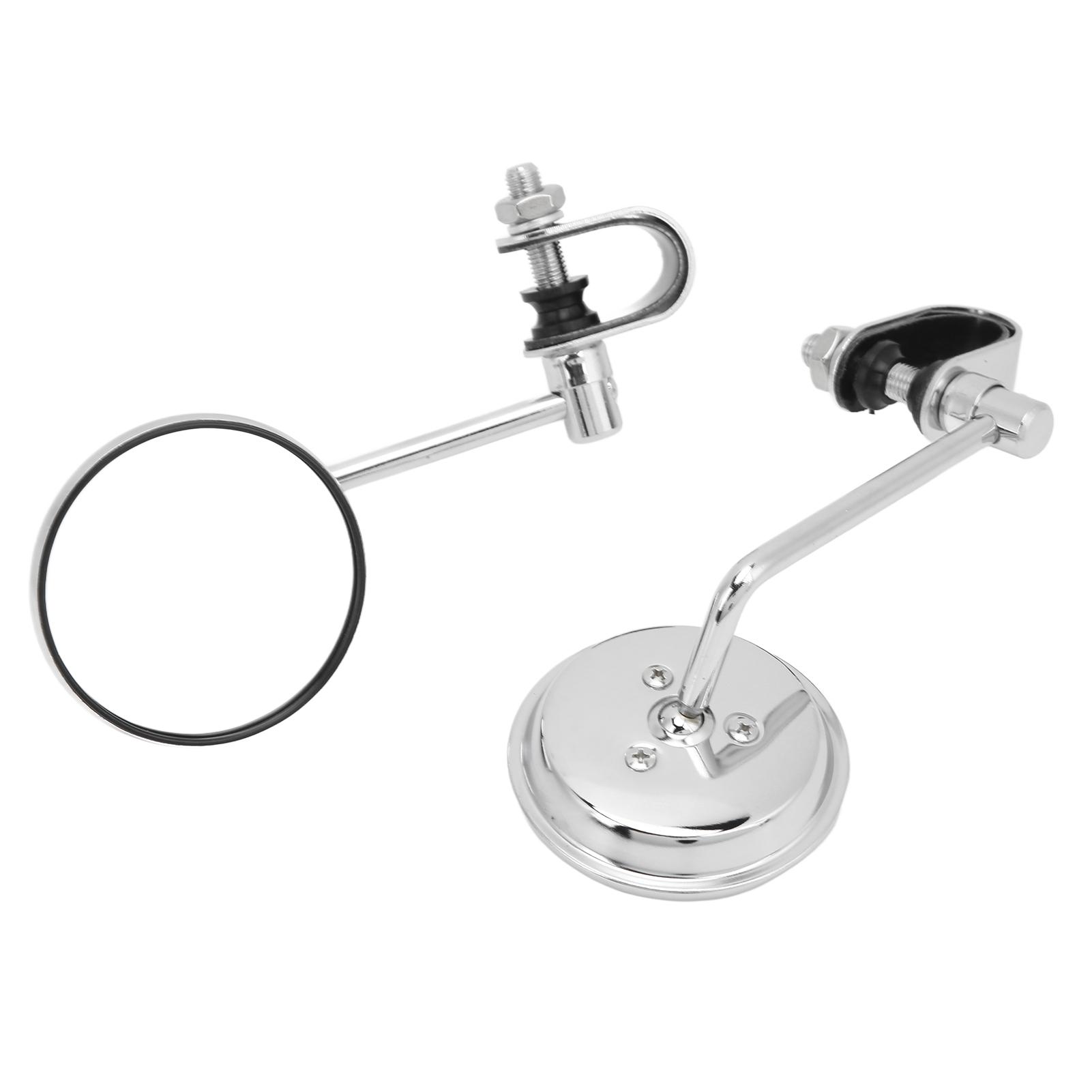 

Зеркало заднего вида для мотоцикла, вращающееся на 360 градусов, регулируемый кронштейн для руля для ретро-мотоциклов