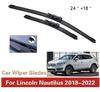 Suitable for Lincoln Nautilus 2018-2025 24+18 Front Windshield Wiper Wiper