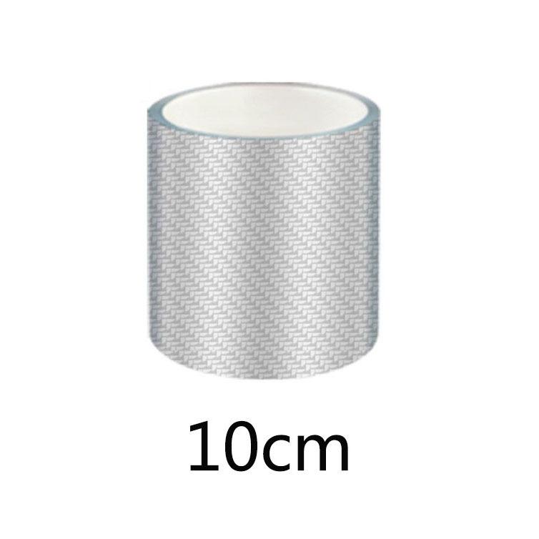 Transparent carbon fiber patterned car door sill strip, bumper anti-collision strip, anti stepping sticker, body film sticker, decorative strip