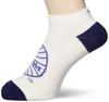 Mizuno Outdoor Travel Walking Wear Travel Flight Socks B2JX0050 Snow Size Cm & (PANAM) White, 22.0-24.0