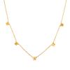 Jewelry Women'S Stainless Steel Gold Fine Necklace Flower Butterfly Heart Four Leaf Flower Element 228